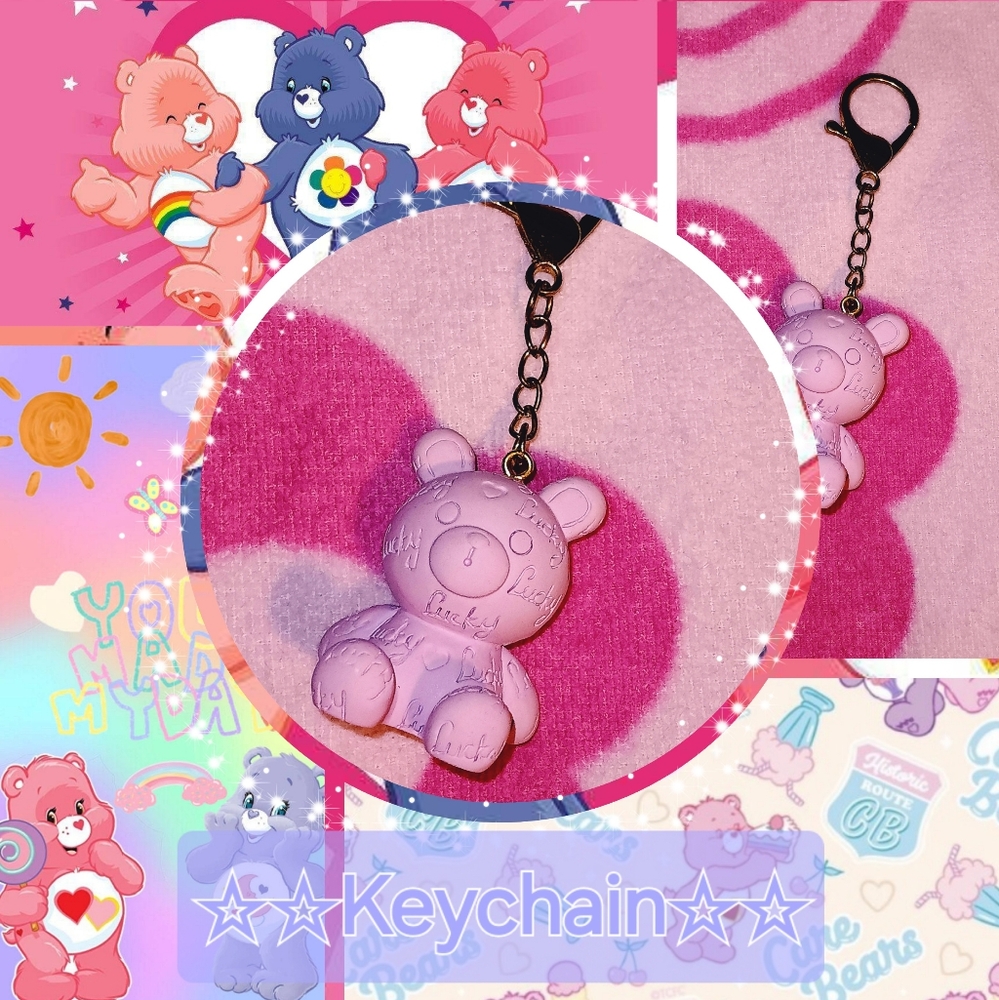 TEDDY BEAR KEYCHAIN